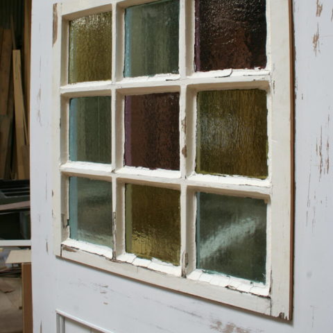 木製格子窓